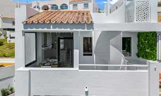 Penthouse moderne rénové à vendre dans la vallée du golf de Nueva Andalucia, Marbella 56692 