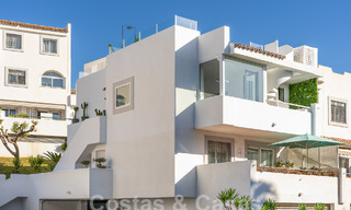 Penthouse moderne rénové à vendre dans la vallée du golf de Nueva Andalucia, Marbella 56693 