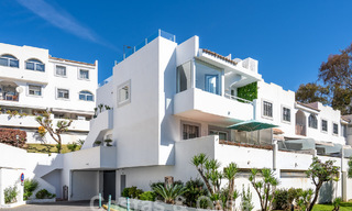 Penthouse moderne rénové à vendre dans la vallée du golf de Nueva Andalucia, Marbella 56696 