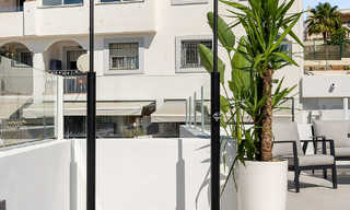 Penthouse moderne rénové à vendre dans la vallée du golf de Nueva Andalucia, Marbella 56705 