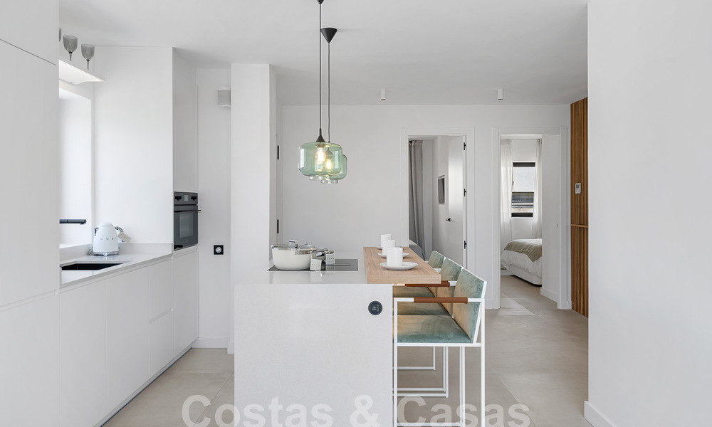 Penthouse moderne rénové à vendre dans la vallée du golf de Nueva Andalucia, Marbella 56715