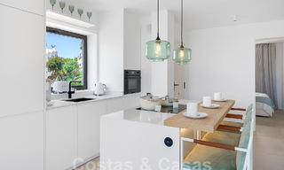 Penthouse moderne rénové à vendre dans la vallée du golf de Nueva Andalucia, Marbella 56716 