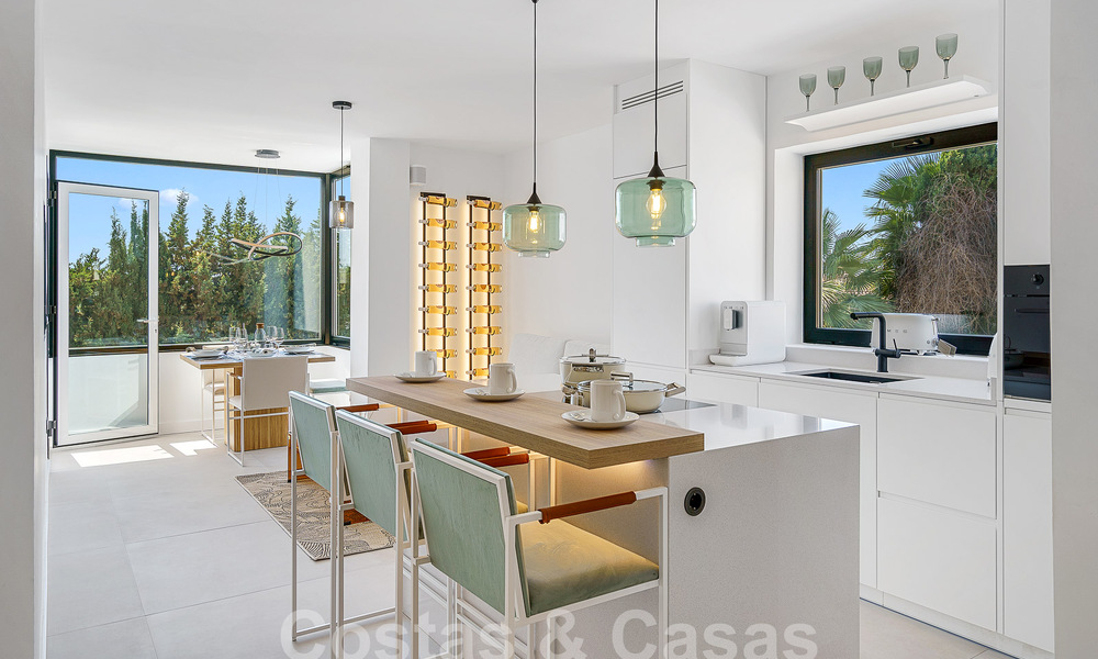 Penthouse moderne rénové à vendre dans la vallée du golf de Nueva Andalucia, Marbella 56718