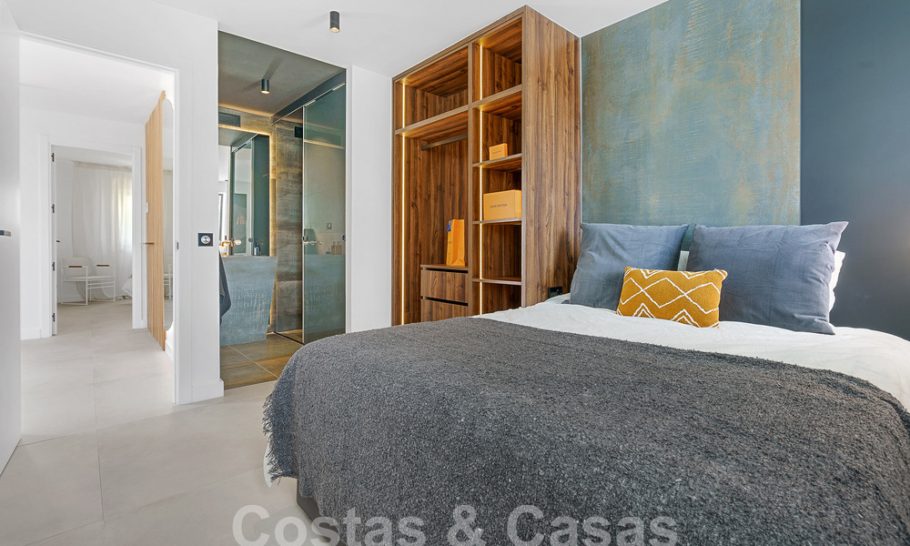 Penthouse moderne rénové à vendre dans la vallée du golf de Nueva Andalucia, Marbella 56733