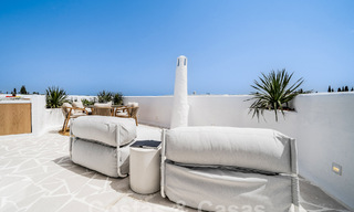 Penthouse de luxe de style scandinave entièrement rénové à vendre avec terrasse spacieuse, sur le Golden Mile de Marbella 56834 