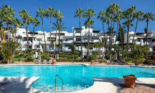 Appartement de luxe sophistiqué à vendre dans le complexe exclusif Puente Romano sur le Golden Mile, Marbella 56149 