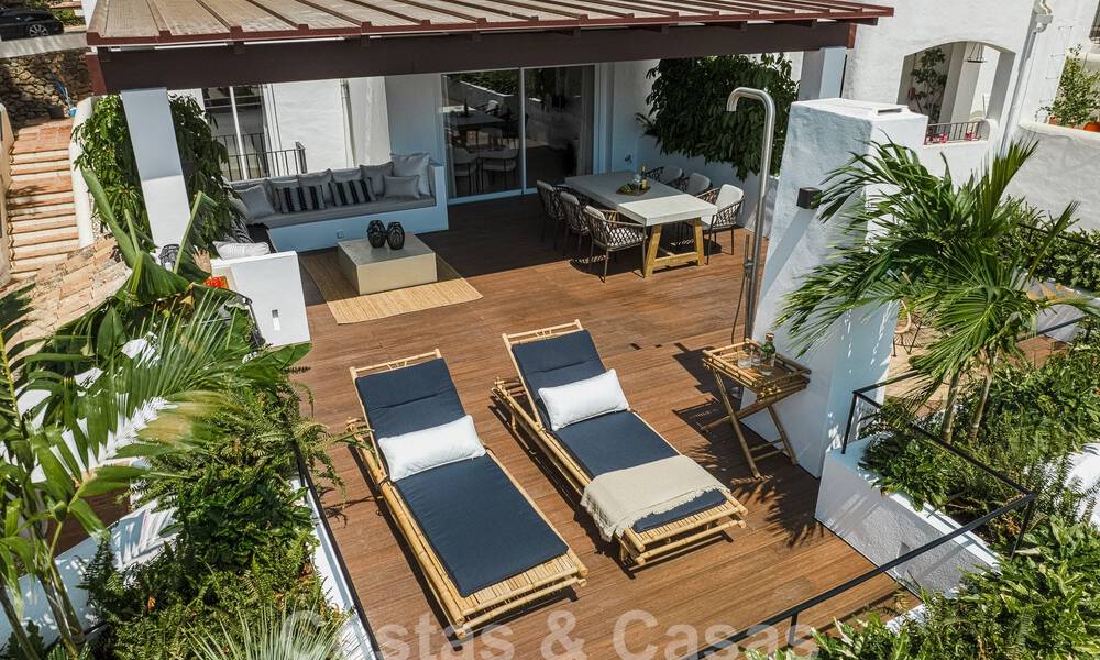 Appartement de luxe à vendre, prêt à être emménagé, avec terrasse et vue sur la mer à Marbella - Benahavis 57292