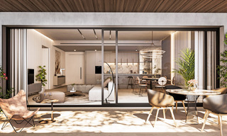 Nouveau projet innovant avec des appartements de luxe à vendre à quelques pas de toutes les commodités, du centre et de la plage de San Pedro à Marbella 56838 