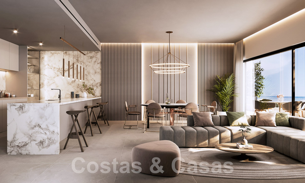 Nouveau projet innovant avec des appartements de luxe à vendre à quelques pas de toutes les commodités, du centre et de la plage de San Pedro à Marbella 56839