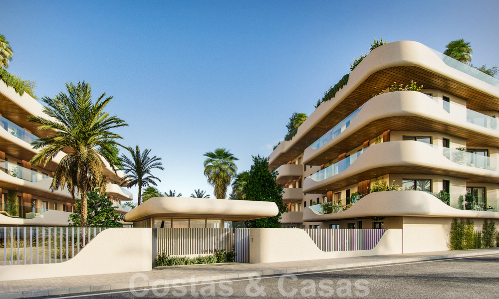 Nouveau projet innovant avec des appartements de luxe à vendre à quelques pas de toutes les commodités, du centre et de la plage de San Pedro à Marbella 56843