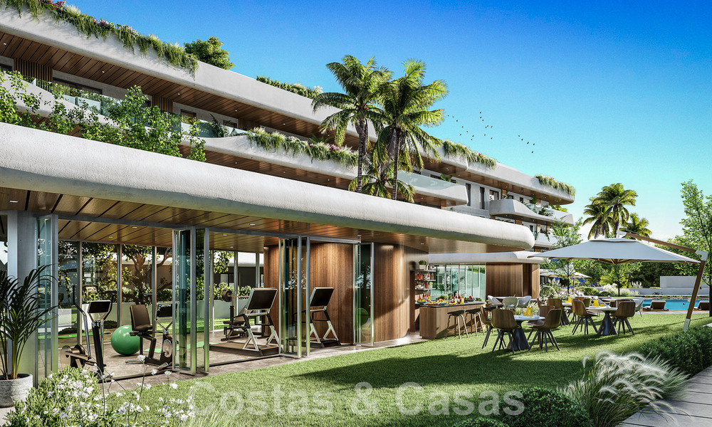 Nouveau projet innovant avec des appartements de luxe à vendre à quelques pas de toutes les commodités, du centre et de la plage de San Pedro à Marbella 56844