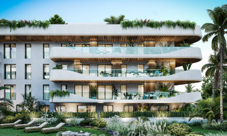 Nouveau projet innovant avec des appartements de luxe à vendre à quelques pas de toutes les commodités, du centre et de la plage de San Pedro à Marbella 56845 