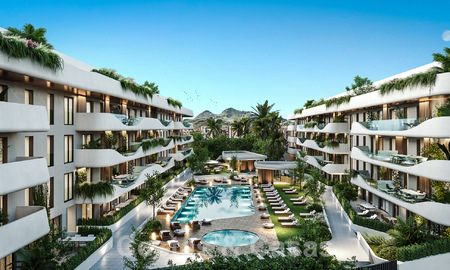 Nouveau projet innovant avec des appartements de luxe à vendre à quelques pas de toutes les commodités, du centre et de la plage de San Pedro à Marbella 56846