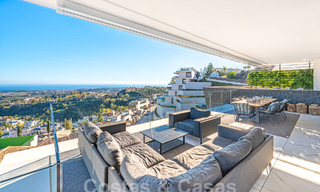 Appartement de charme à vendre avec vue panoramique sur la mer, dans un complexe fermé sur les colline s de Marbella - Benahavis 57756 