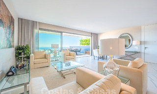 Appartement de charme à vendre avec vue panoramique sur la mer, dans un complexe fermé sur les colline s de Marbella - Benahavis 57763 