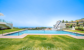 Appartement de charme à vendre avec vue panoramique sur la mer, dans un complexe fermé sur les colline s de Marbella - Benahavis 57765 