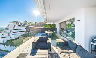 Appartement de charme à vendre avec vue panoramique sur la mer, dans un complexe fermé sur les colline s de Marbella - Benahavis 57768 