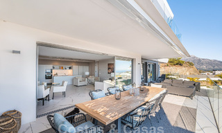 Appartement de charme à vendre avec vue panoramique sur la mer, dans un complexe fermé sur les colline s de Marbella - Benahavis 57779 