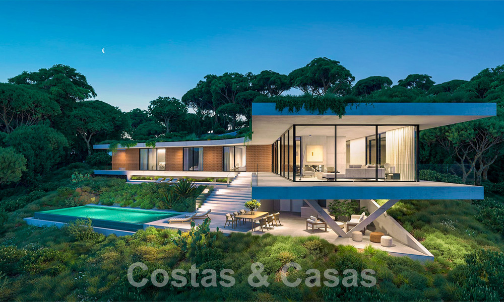 Nouvelle villa design haut de gamme à vendre entièrement nichée dans la nature sur les collines de Marbella - Benahavis 57907