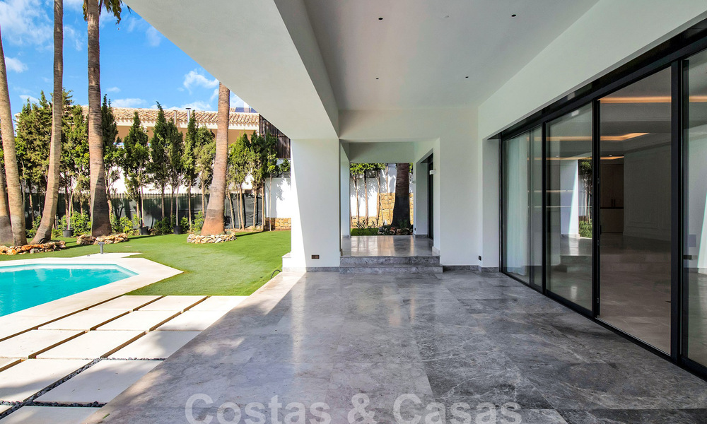 Villa de luxe méditerranéenne moderne, prête à être emménagée, à vendre à Sierra Blanca sur le Golden Mile de Marbella 58984
