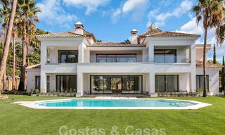 Villa de luxe méditerranéenne moderne, prête à être emménagée, à vendre à Sierra Blanca sur le Golden Mile de Marbella 58987 