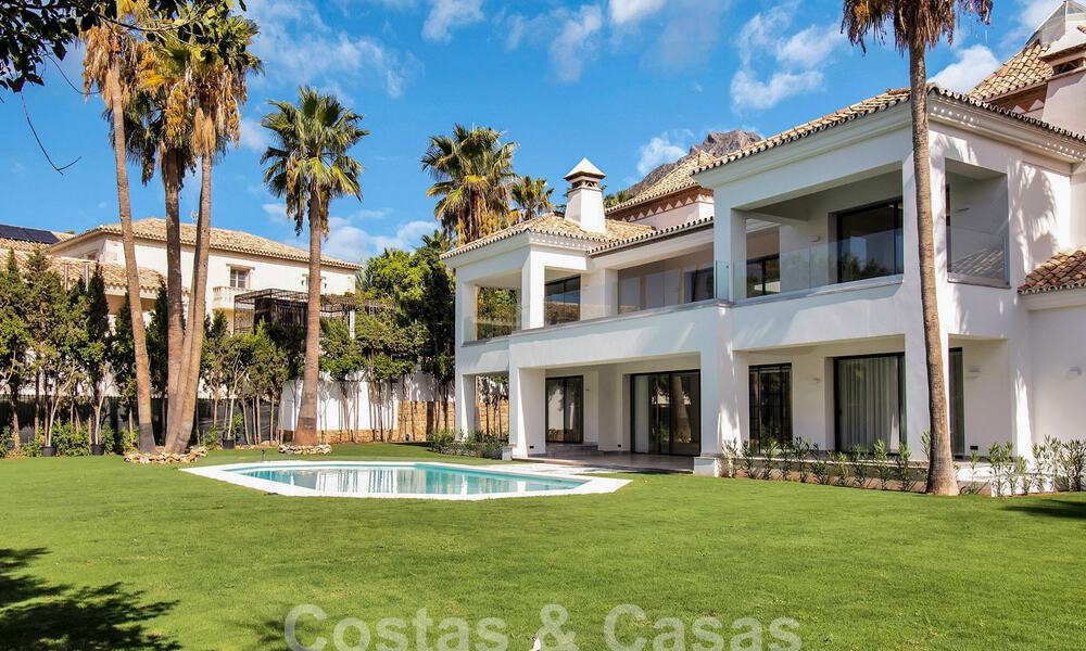 Villa de luxe méditerranéenne moderne, prête à être emménagée, à vendre à Sierra Blanca sur le Golden Mile de Marbella 58988
