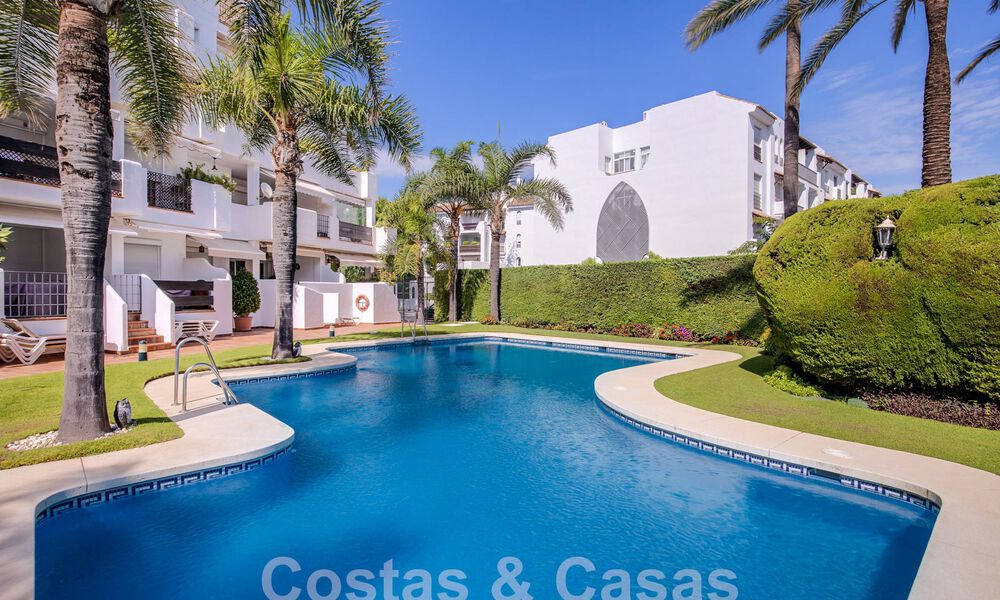 Penthouse à vendre avec solarium et vue à 360°, à deux pas de la plage et du centre de Puerto Banus, Marbella 59058