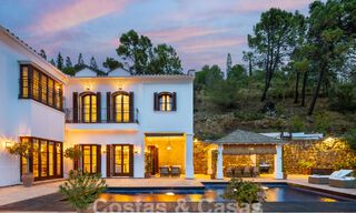 Villa méditerranéenne de luxe à vendre dans une communauté fermée à El Madroñal, Marbella - Benahavis 59497 