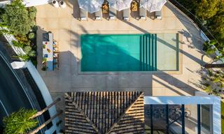 Villa andalouse moderne de luxe avec vue imprenable sur la mer à vendre dans le quartier fermé de La Quinta, Marbella - Benahavis 59528 