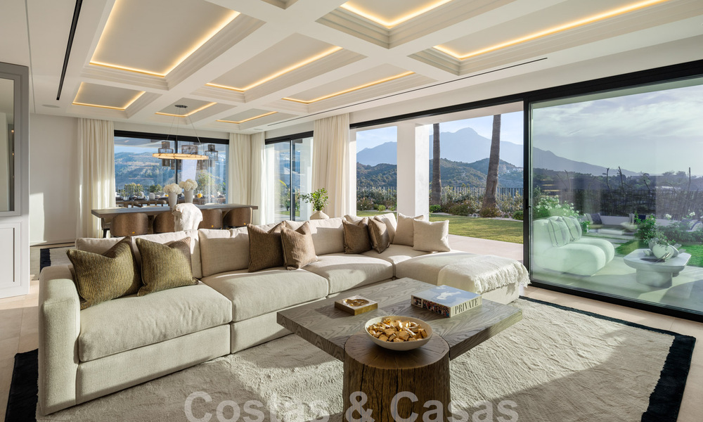 Villa andalouse moderne de luxe avec vue imprenable sur la mer à vendre dans le quartier fermé de La Quinta, Marbella - Benahavis 59538