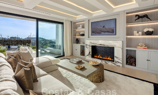 Villa andalouse moderne de luxe avec vue imprenable sur la mer à vendre dans le quartier fermé de La Quinta, Marbella - Benahavis 59539 