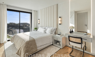 Villa andalouse moderne de luxe avec vue imprenable sur la mer à vendre dans le quartier fermé de La Quinta, Marbella - Benahavis 59542 