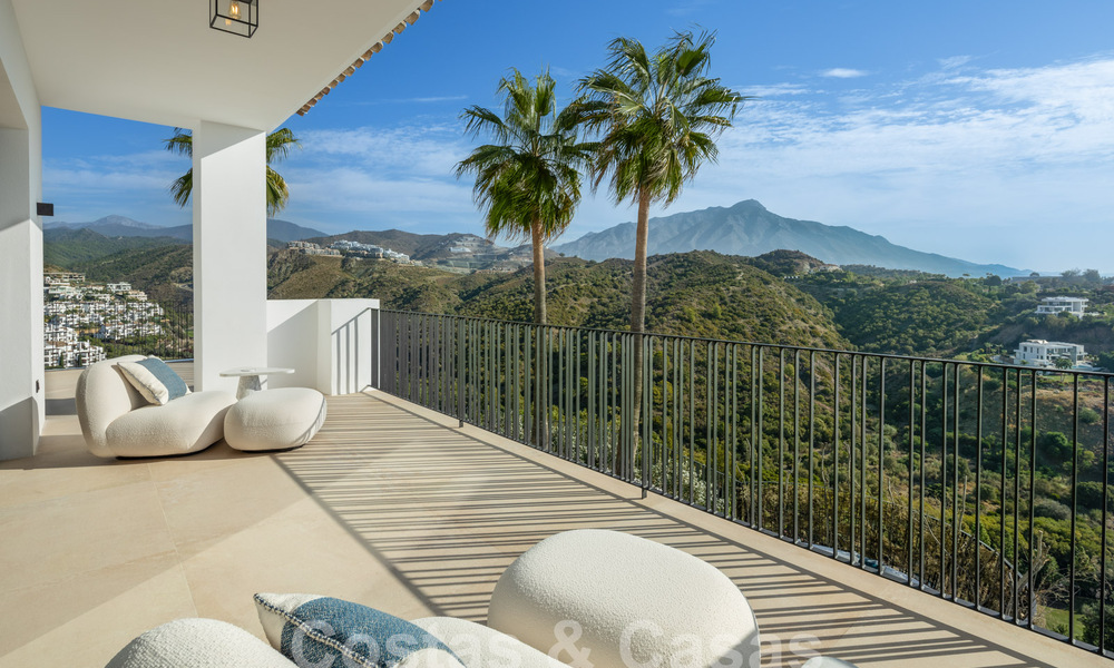 Villa andalouse moderne de luxe avec vue imprenable sur la mer à vendre dans le quartier fermé de La Quinta, Marbella - Benahavis 59548