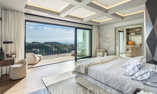 Villa andalouse moderne de luxe avec vue imprenable sur la mer à vendre dans le quartier fermé de La Quinta, Marbella - Benahavis 59549 