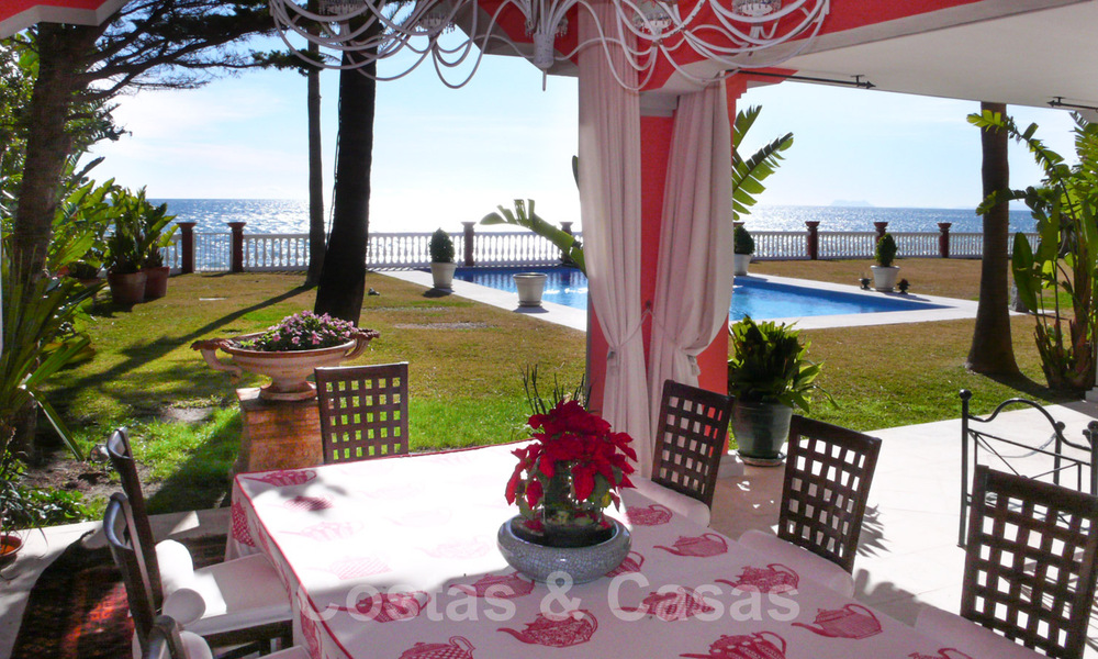 Villa de luxe en première ligne de plage à vendre - Marbella - Estepona 31105