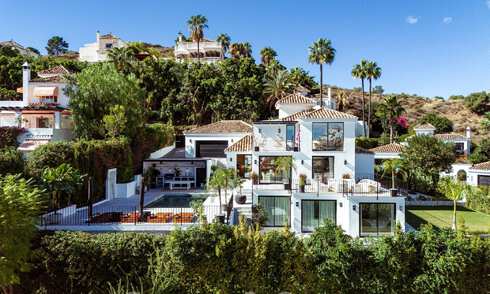 Villa de luxe au design moderne et méditerranéen avec vue sur la mer à Nueva Andalucia, Marbella 60953
