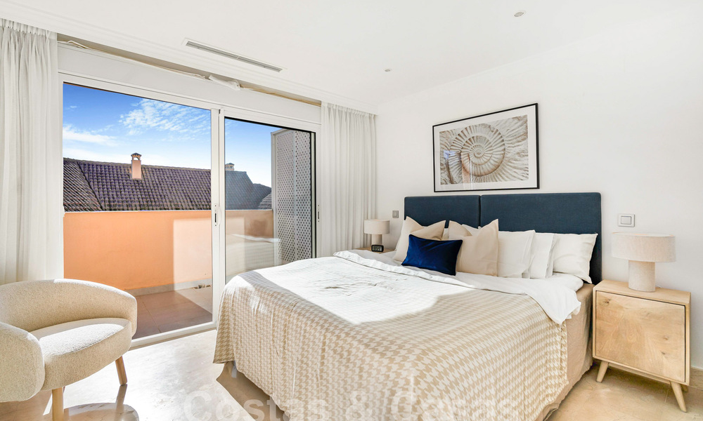 Penthouse de luxe à vendre avec vue sur la mer dans un complexe 5 étoiles à Nueva Andalucia, Marbella 60876