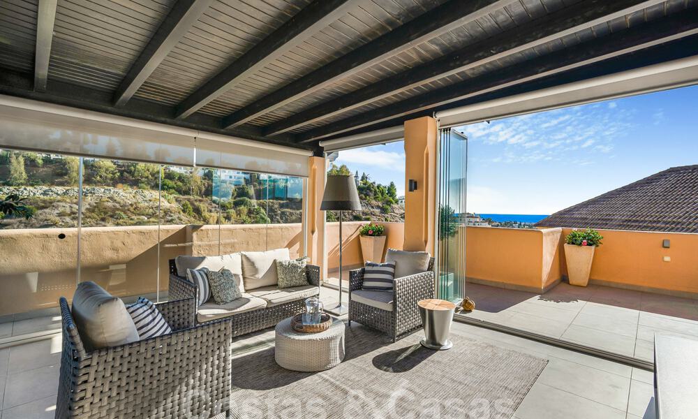 Penthouse de luxe à vendre avec vue sur la mer dans un complexe 5 étoiles à Nueva Andalucia, Marbella 60879