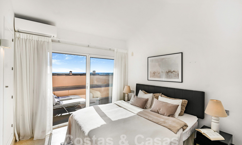 Penthouse de luxe à vendre avec vue sur la mer dans un complexe 5 étoiles à Nueva Andalucia, Marbella 60883