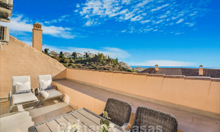 Penthouse de luxe à vendre avec vue sur la mer dans un complexe 5 étoiles à Nueva Andalucia, Marbella 60893 