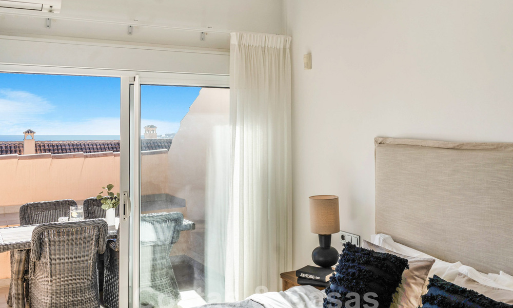 Penthouse de luxe à vendre avec vue sur la mer dans un complexe 5 étoiles à Nueva Andalucia, Marbella 60897