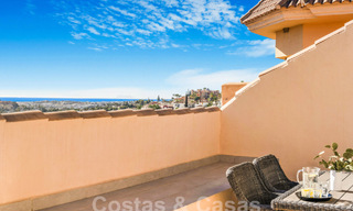 Penthouse de luxe à vendre avec vue sur la mer dans un complexe 5 étoiles à Nueva Andalucia, Marbella 60899 