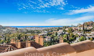 Penthouse de luxe à vendre avec vue sur la mer dans un complexe 5 étoiles à Nueva Andalucia, Marbella 60900 