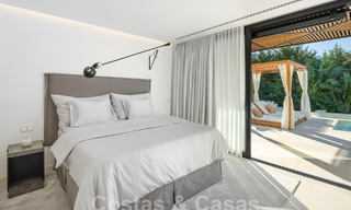Villa de luxe sophistiquée, prête à être emménagée, à vendre dans la vallée du golf de Nueva Andalucia, Marbella 61319 