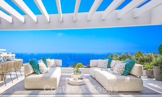 Nouveau complexe d'appartements prestigieux à vendre avec vue sur la Méditerranée à Mijas Costa 62369 