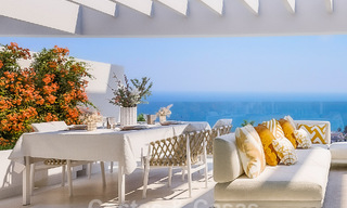 Nouveau complexe d'appartements prestigieux à vendre avec vue sur la Méditerranée à Mijas Costa 62378 