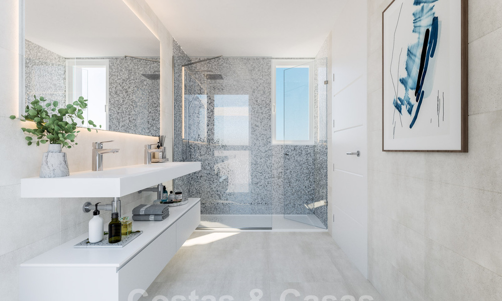Nouveau complexe d'appartements prestigieux à vendre avec vue sur la Méditerranée à Mijas Costa 62387