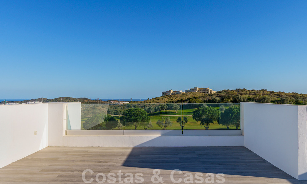 Nouveau développement de villas de luxe modernes à vendre, en front de golf avec vue sur la mer à Mijas, Costa del Sol 62455