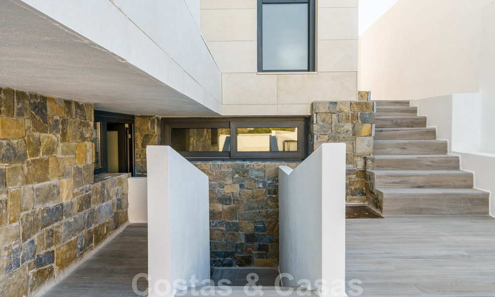 Nouveau développement de villas de luxe modernes à vendre, en front de golf avec vue sur la mer à Mijas, Costa del Sol 62462