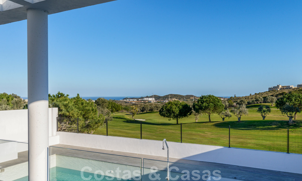 Nouveau développement de villas de luxe modernes à vendre, en front de golf avec vue sur la mer à Mijas, Costa del Sol 62465